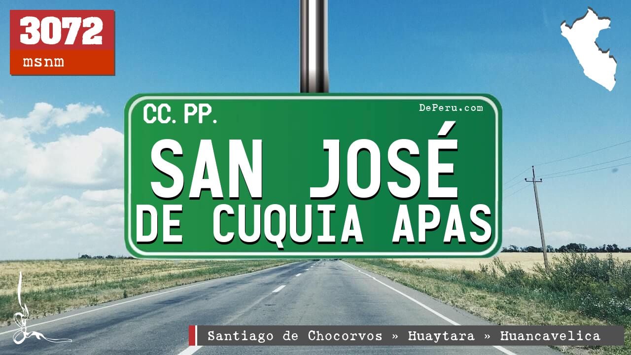 San José de Cuquia Apas