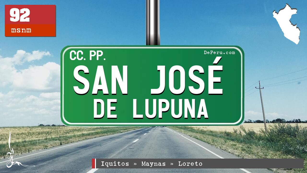 San José de Lupuna