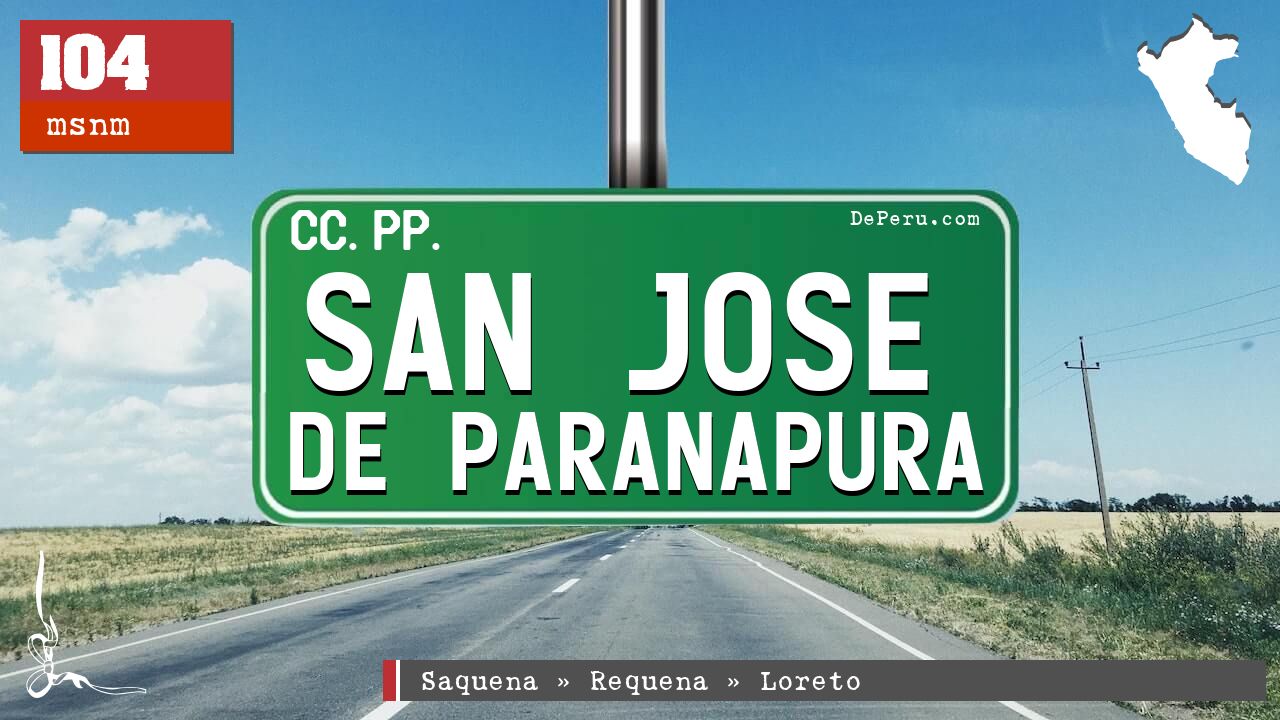San Jose de Paranapura