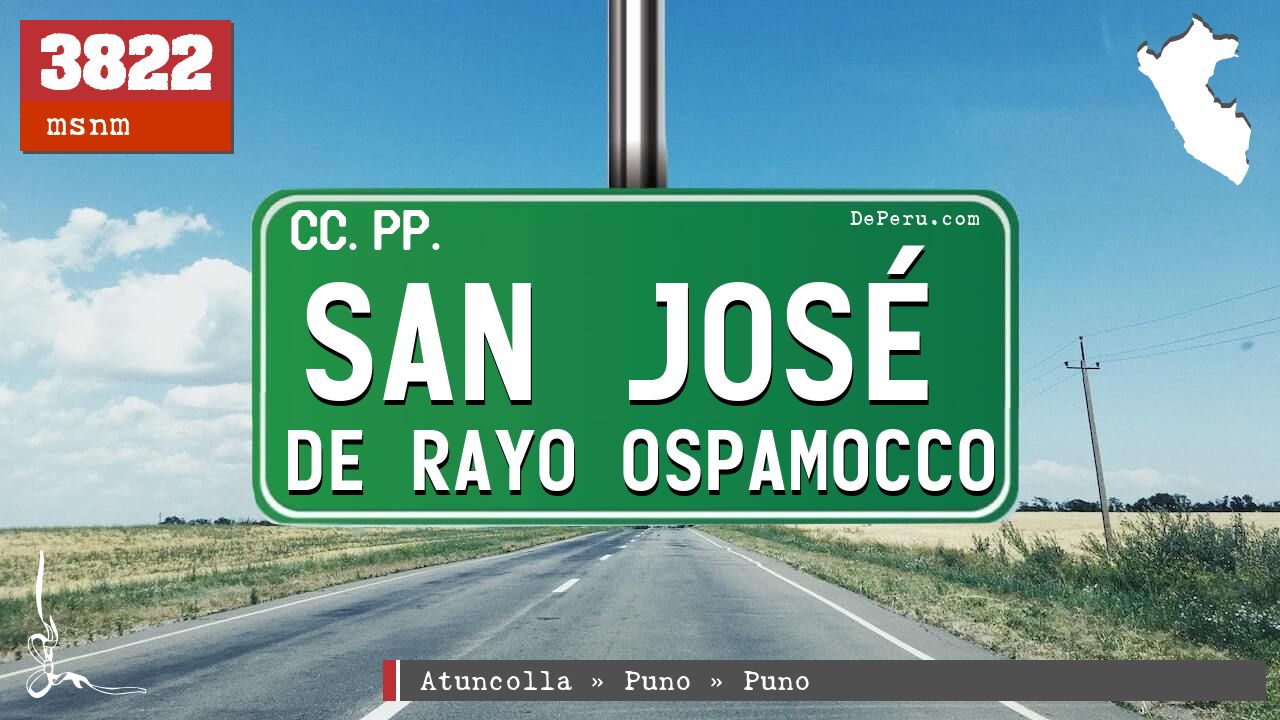 San José de Rayo Ospamocco