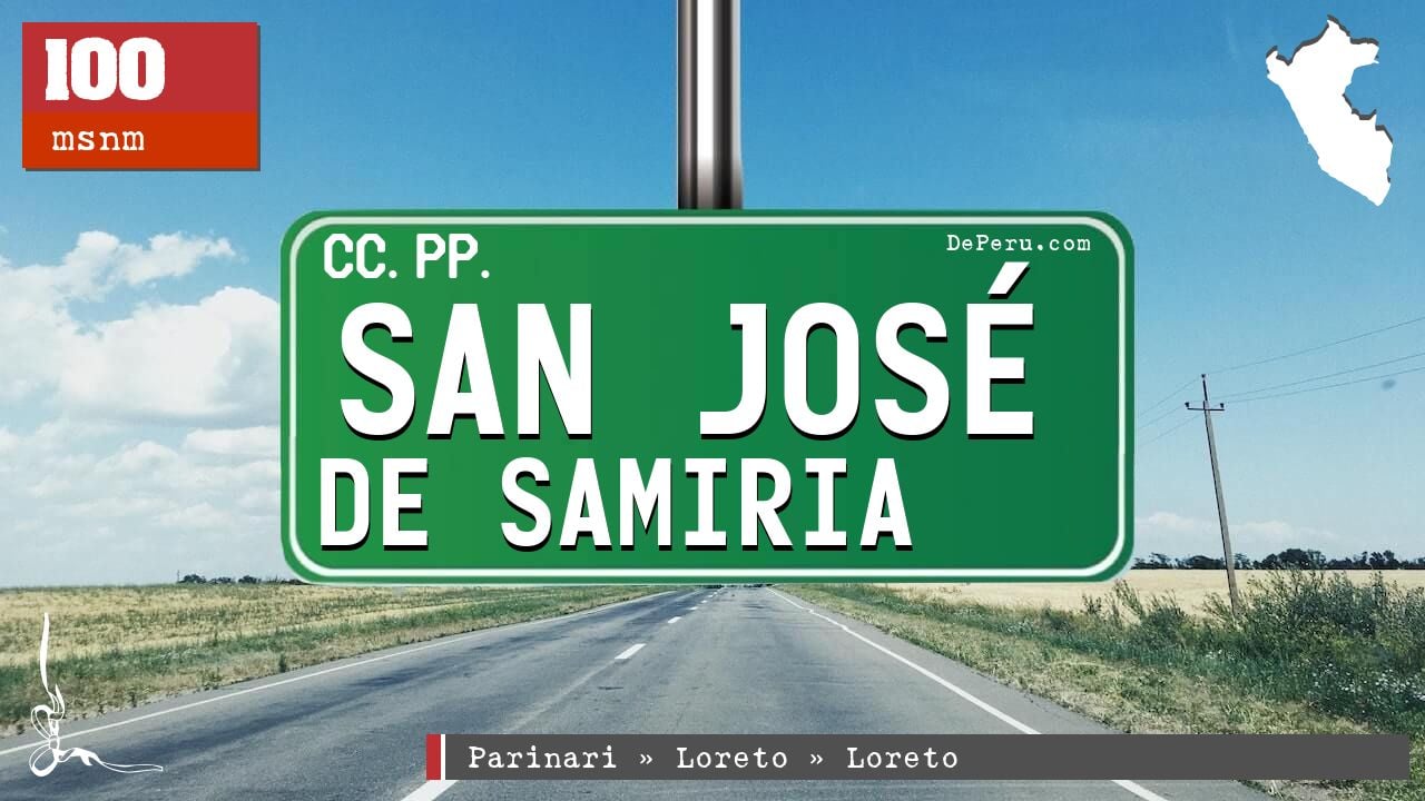 San Jos de Samiria