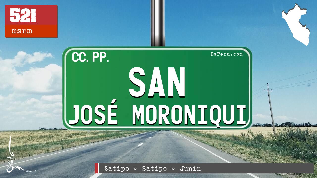 San Jos Moroniqui