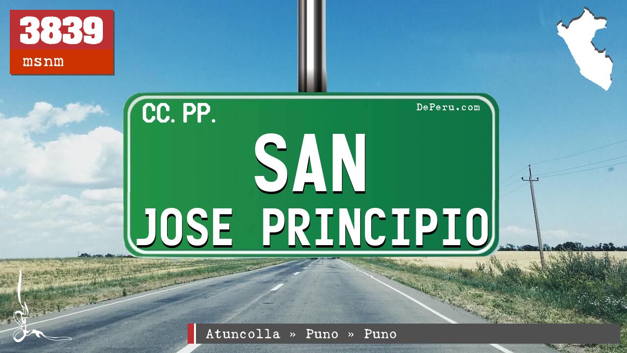 San Jose Principio