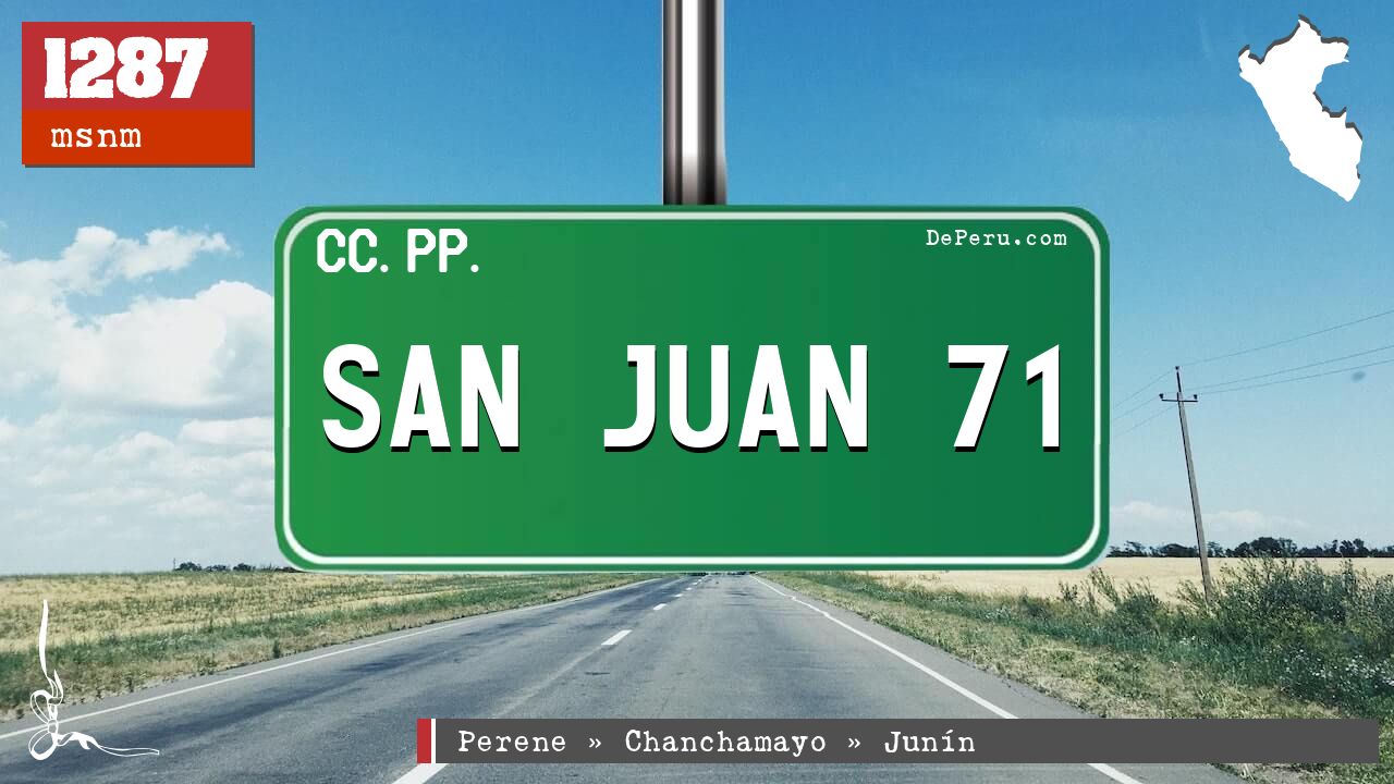 SAN JUAN 71