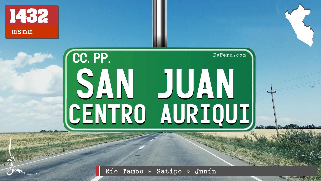 San Juan Centro Auriqui