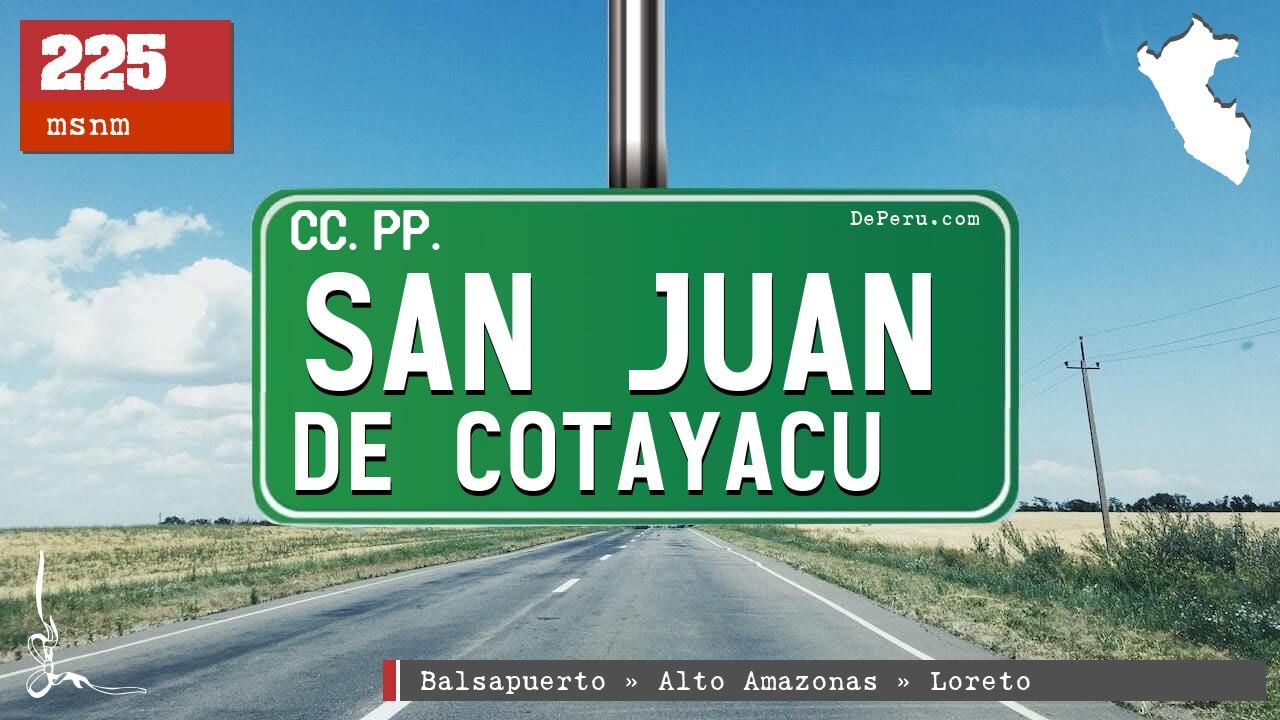San Juan de Cotayacu