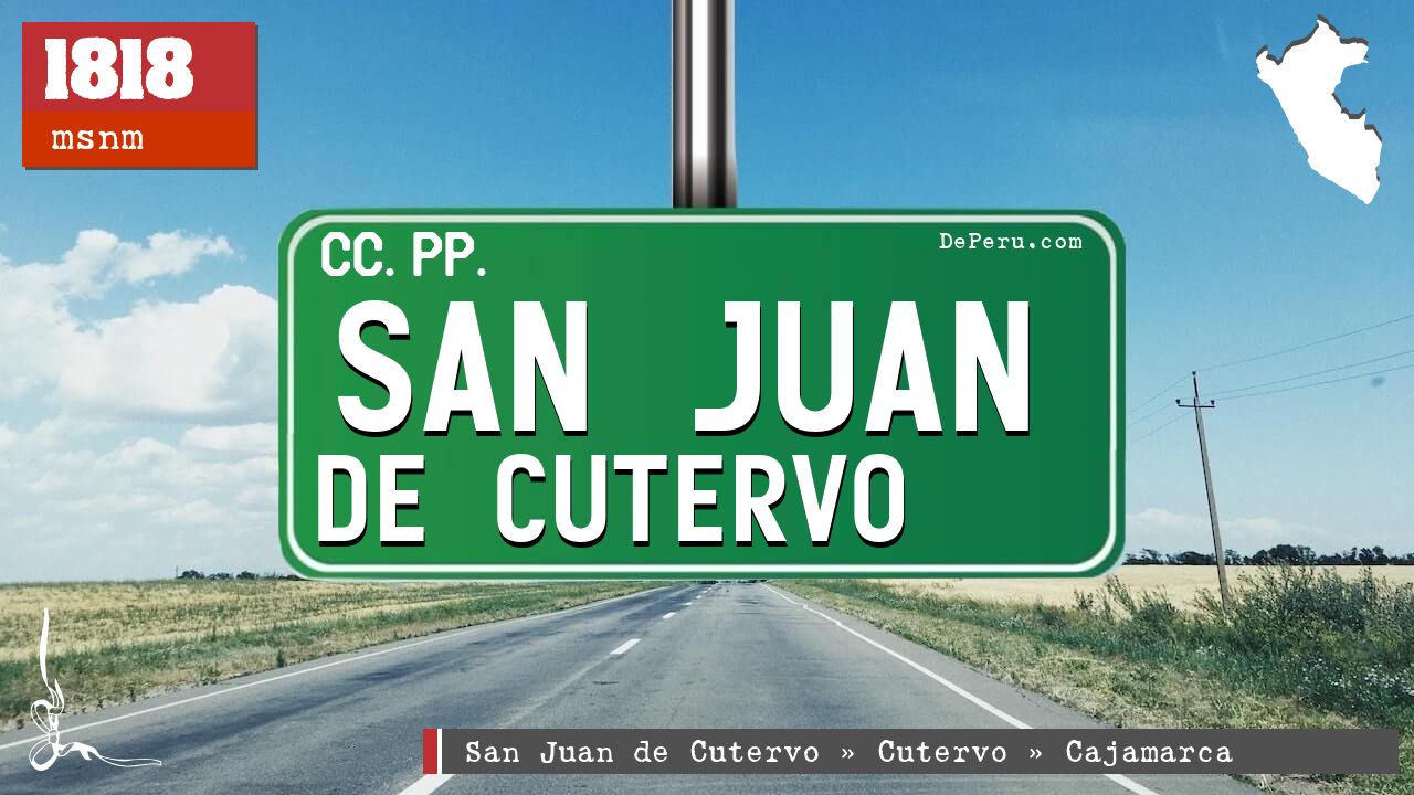 boxeo Resplandor Erradicar San Juan de Cutervo en Cajamarca: Centros Poblados