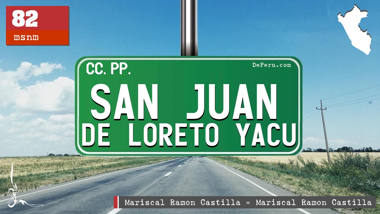 San Juan de Loreto Yacu