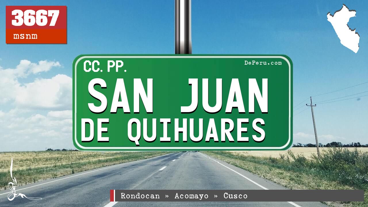 San Juan de Quihuares
