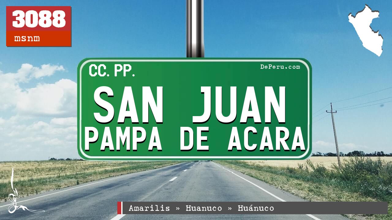 San Juan Pampa de Acara
