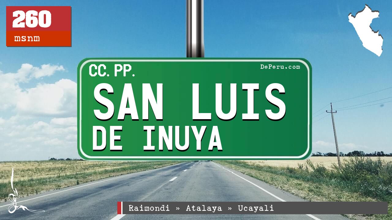 San Luis de Inuya