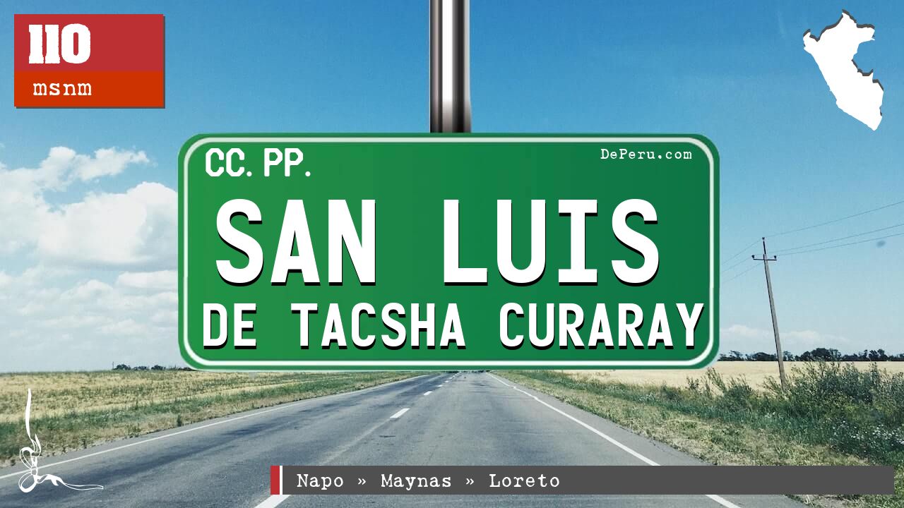 San Luis de Tacsha Curaray