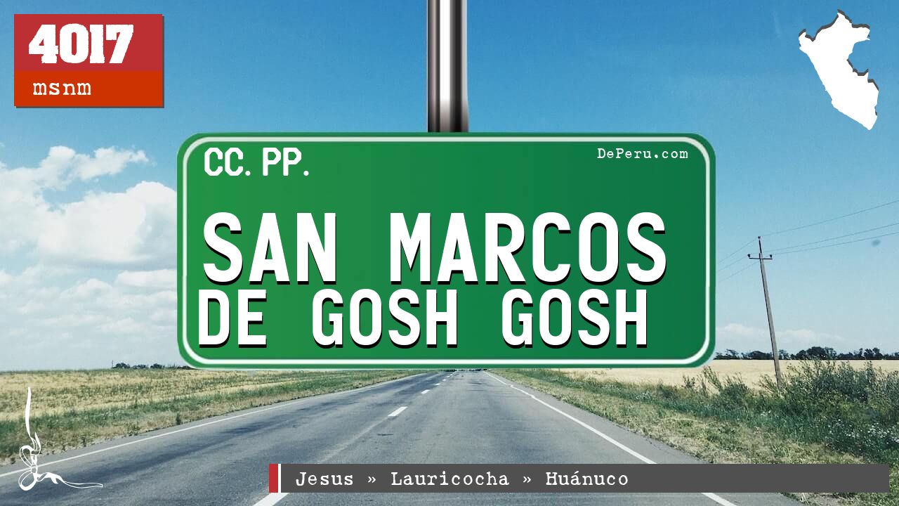 San Marcos de Gosh Gosh