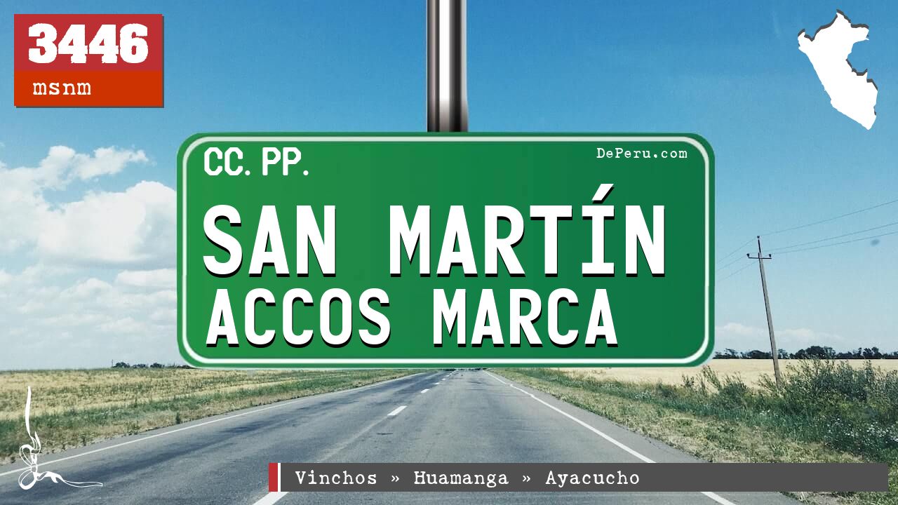 San Martn Accos Marca