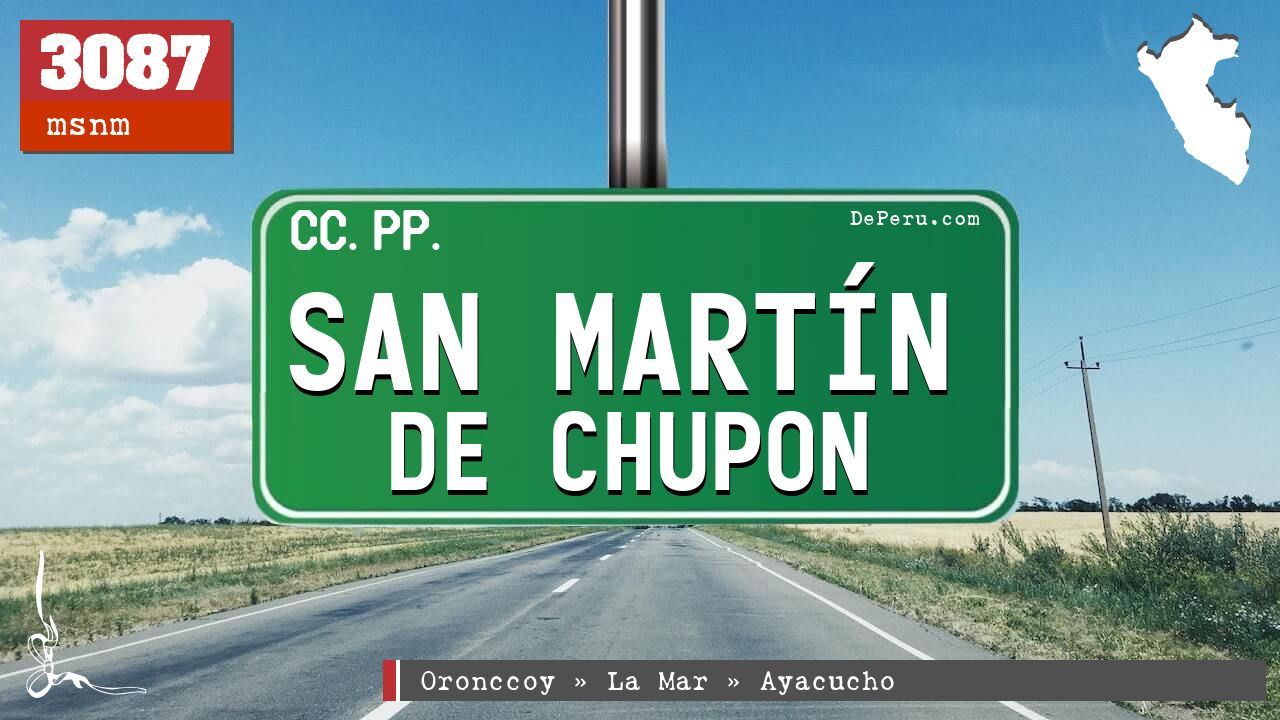 San Martn de Chupon