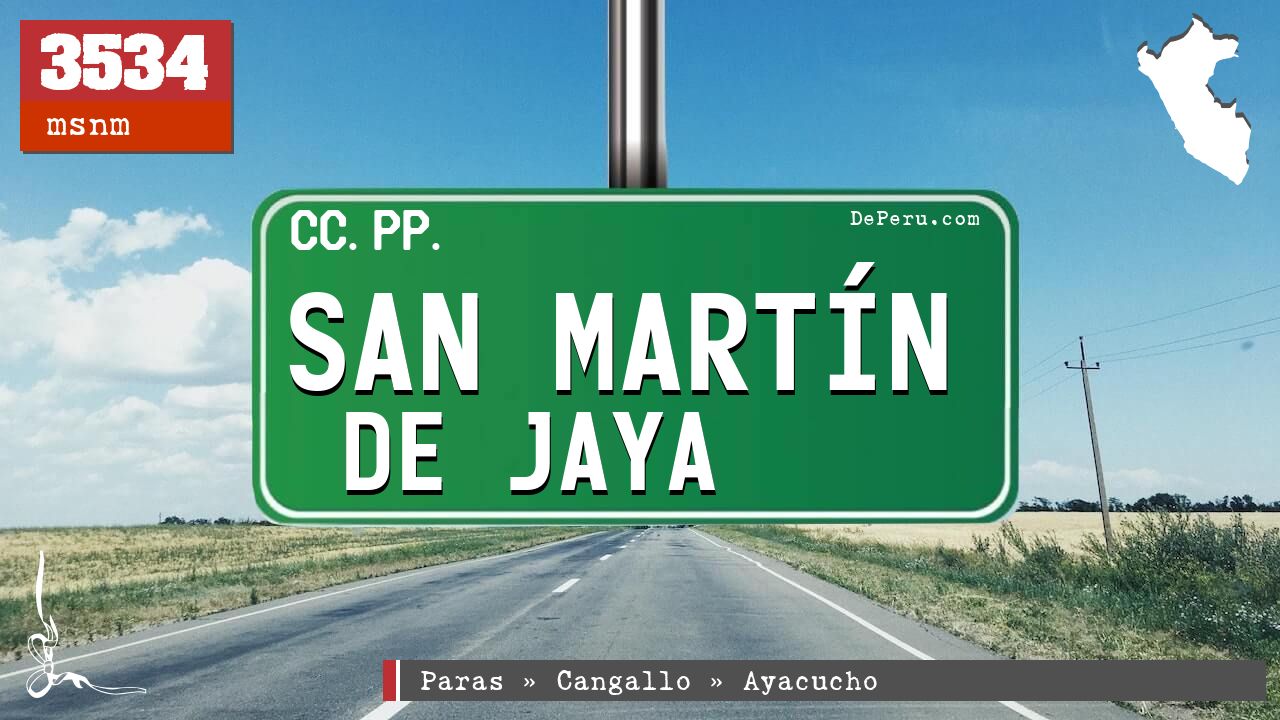 San Martn de Jaya