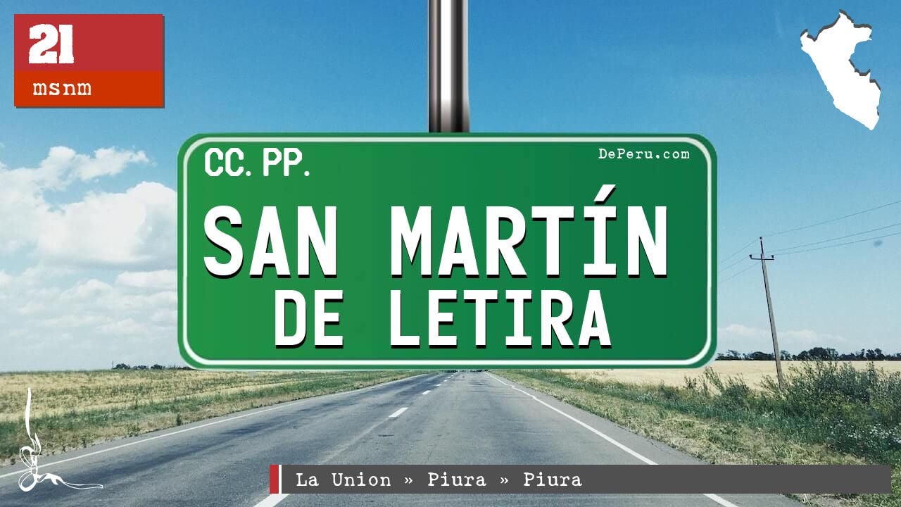 San Martín de Letira