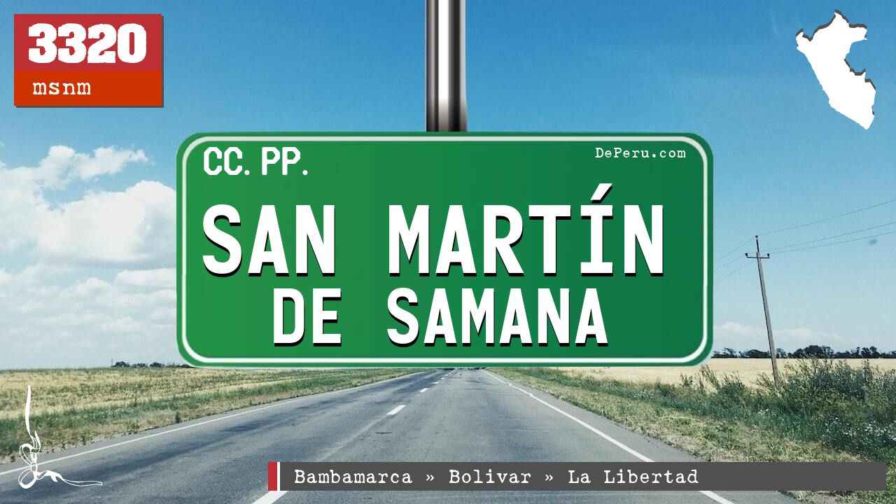 San Martn de Samana