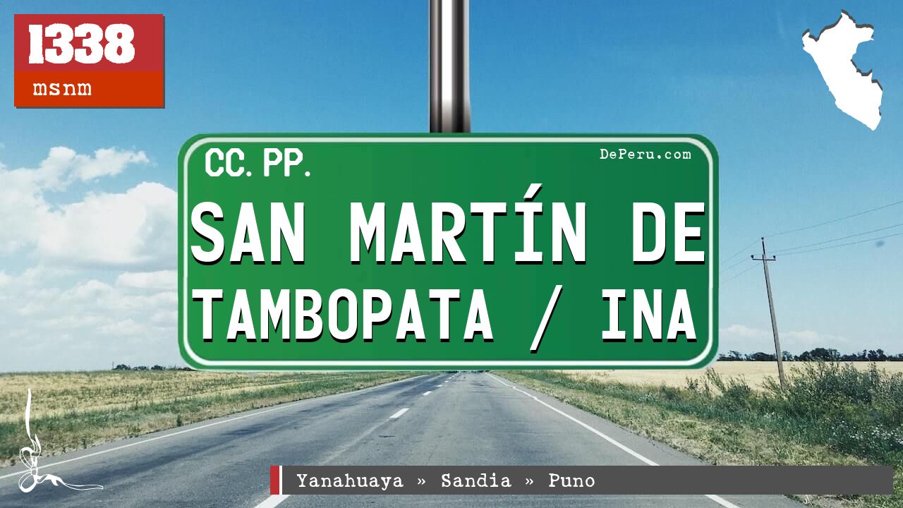 San Martn de Tambopata / Ina