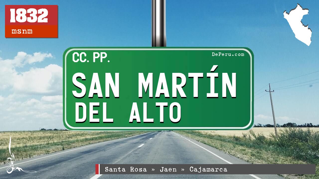 San Martn del Alto