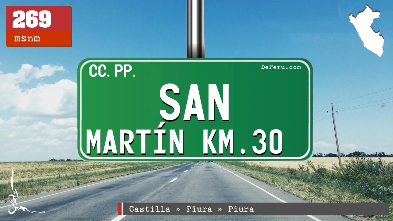 San Martn Km.30