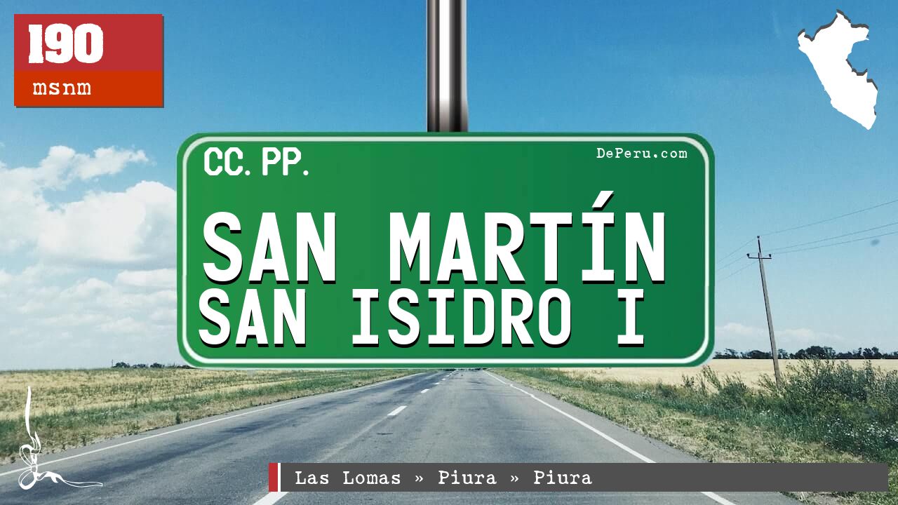 San Martn San Isidro I
