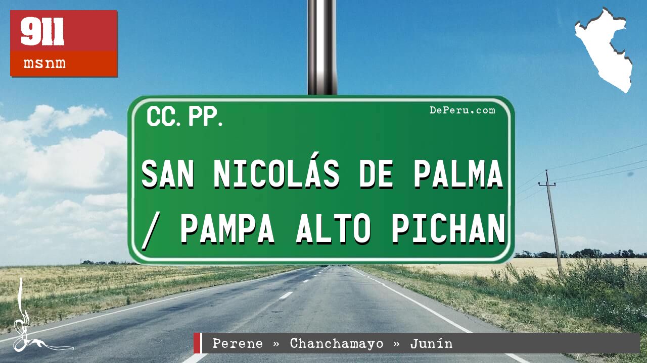 San Nicols de Palma / Pampa Alto Pichan