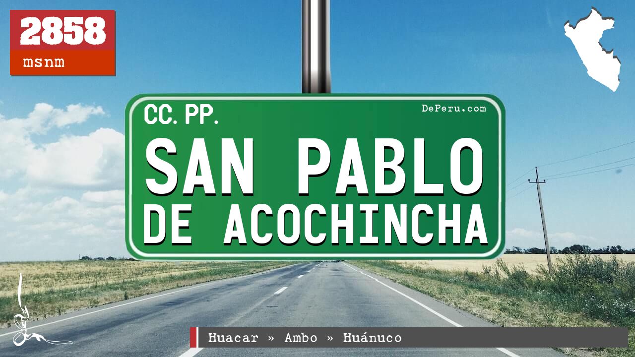 San Pablo de Acochincha