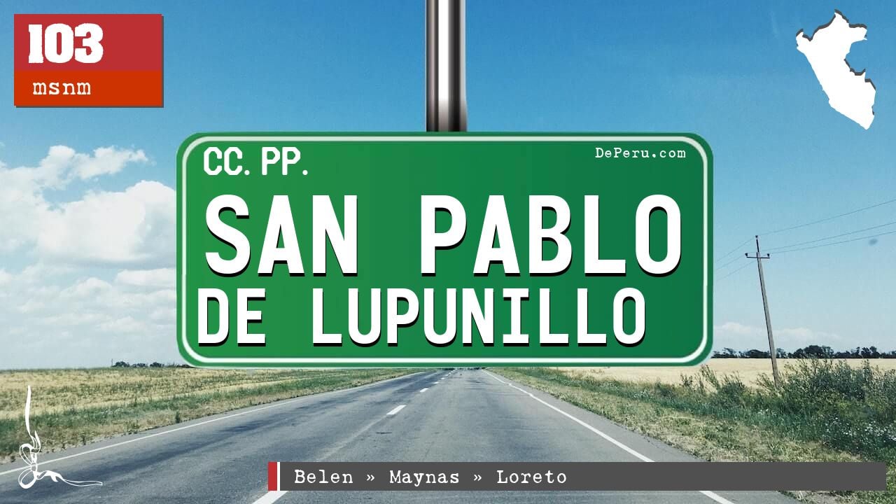 San Pablo de Lupunillo