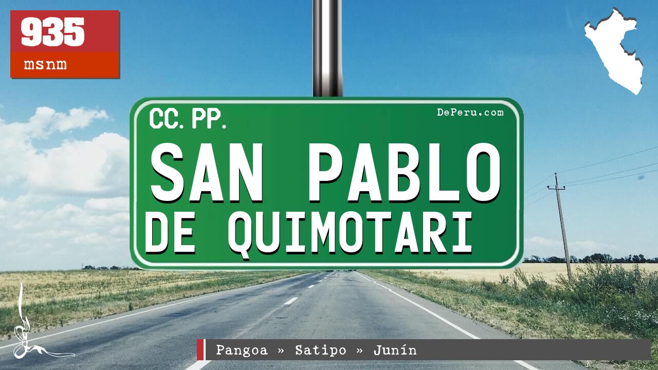 San Pablo de Quimotari