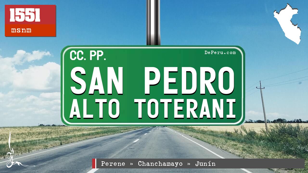 San Pedro Alto Toterani