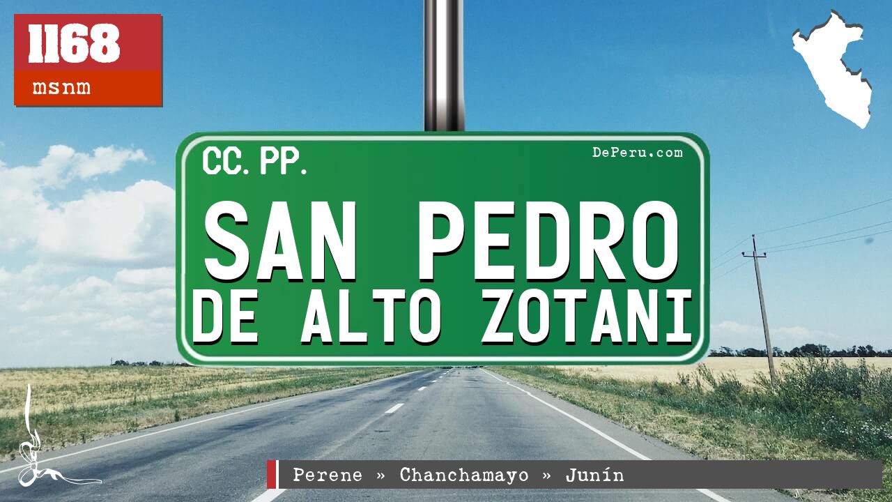 San Pedro de Alto Zotani