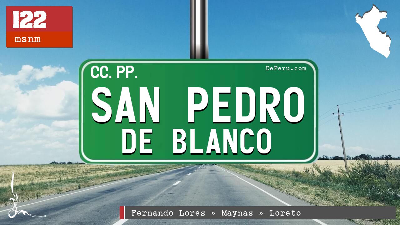San Pedro de Blanco