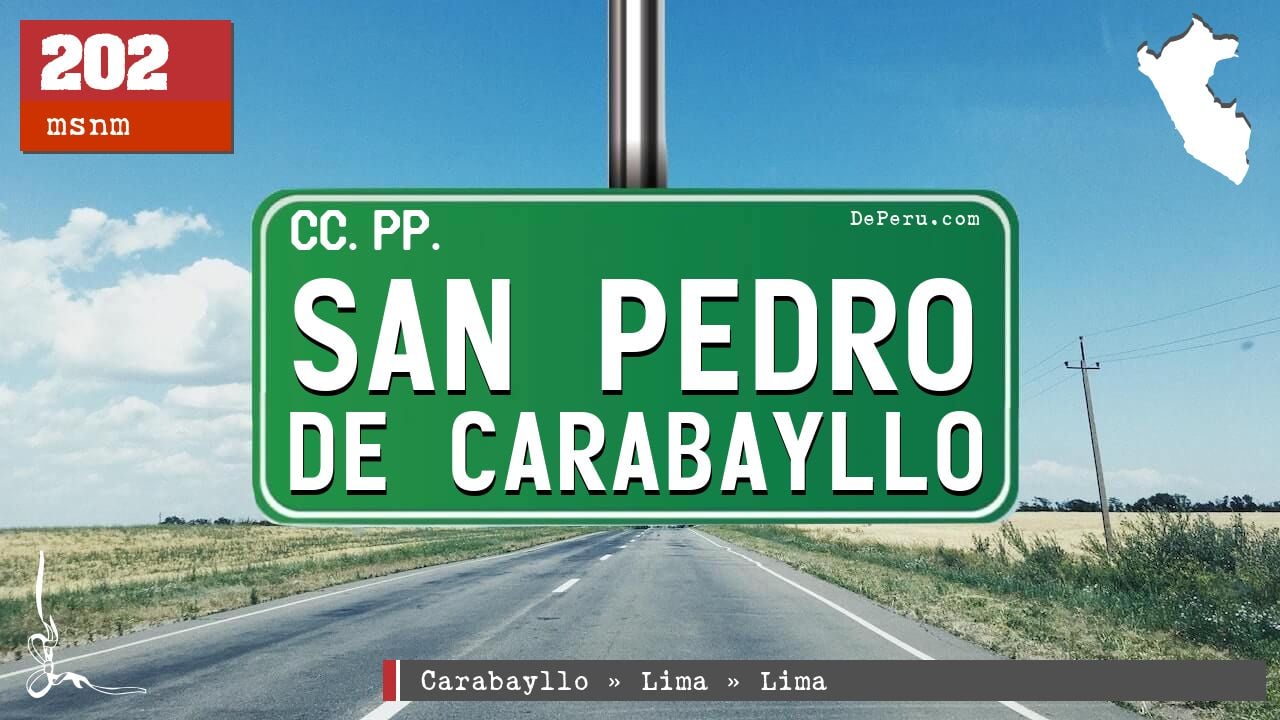 San Pedro de Carabayllo