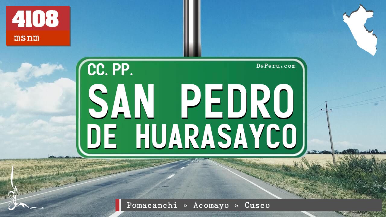 San Pedro de Huarasayco