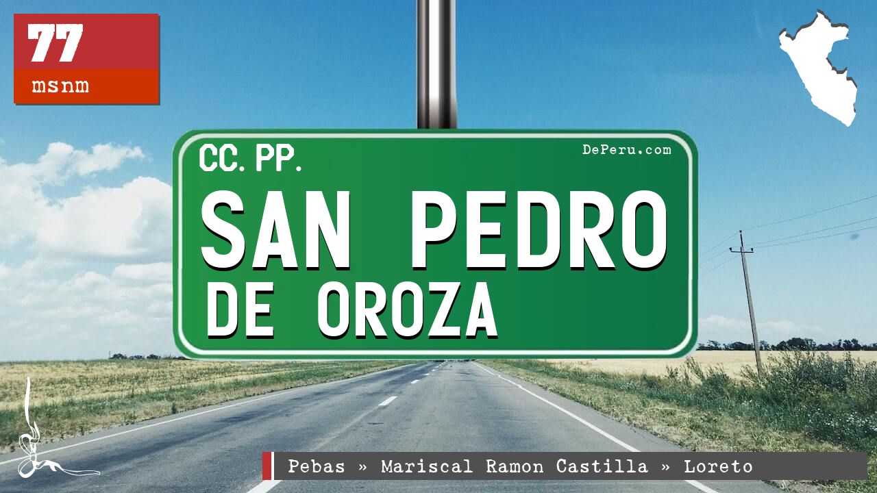 San Pedro de Oroza
