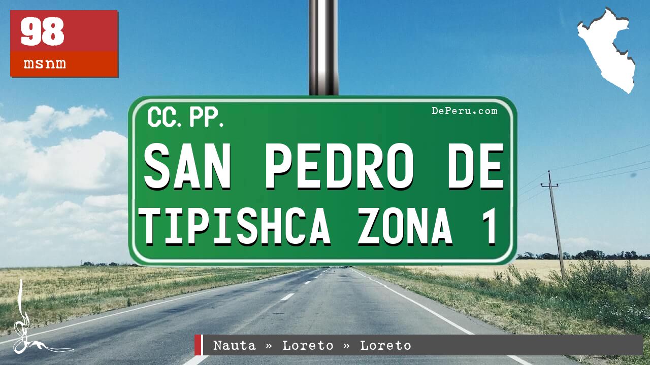 San Pedro de Tipishca Zona 1