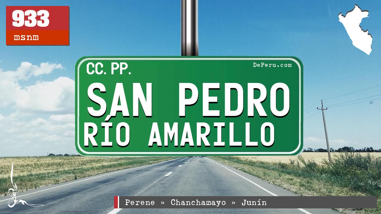 San Pedro Ro Amarillo