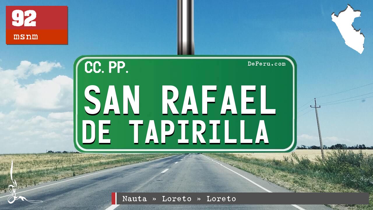 San Rafael de Tapirilla