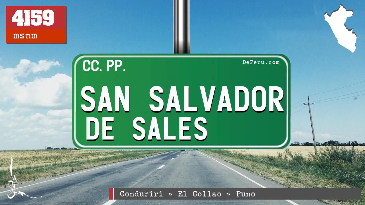 San Salvador de Sales