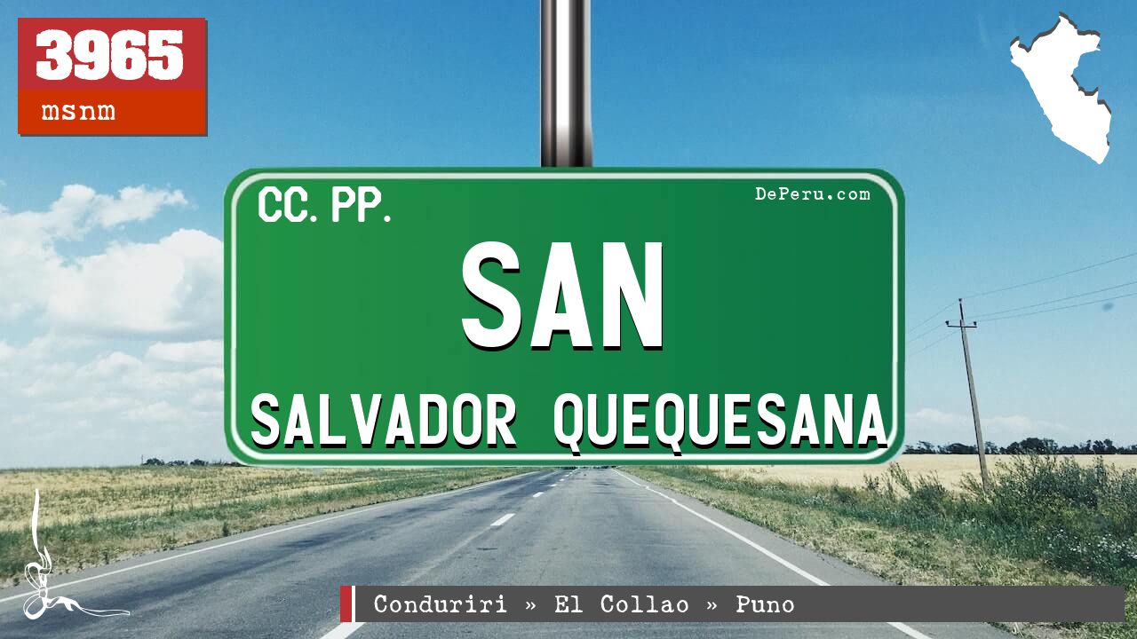 San Salvador Quequesana