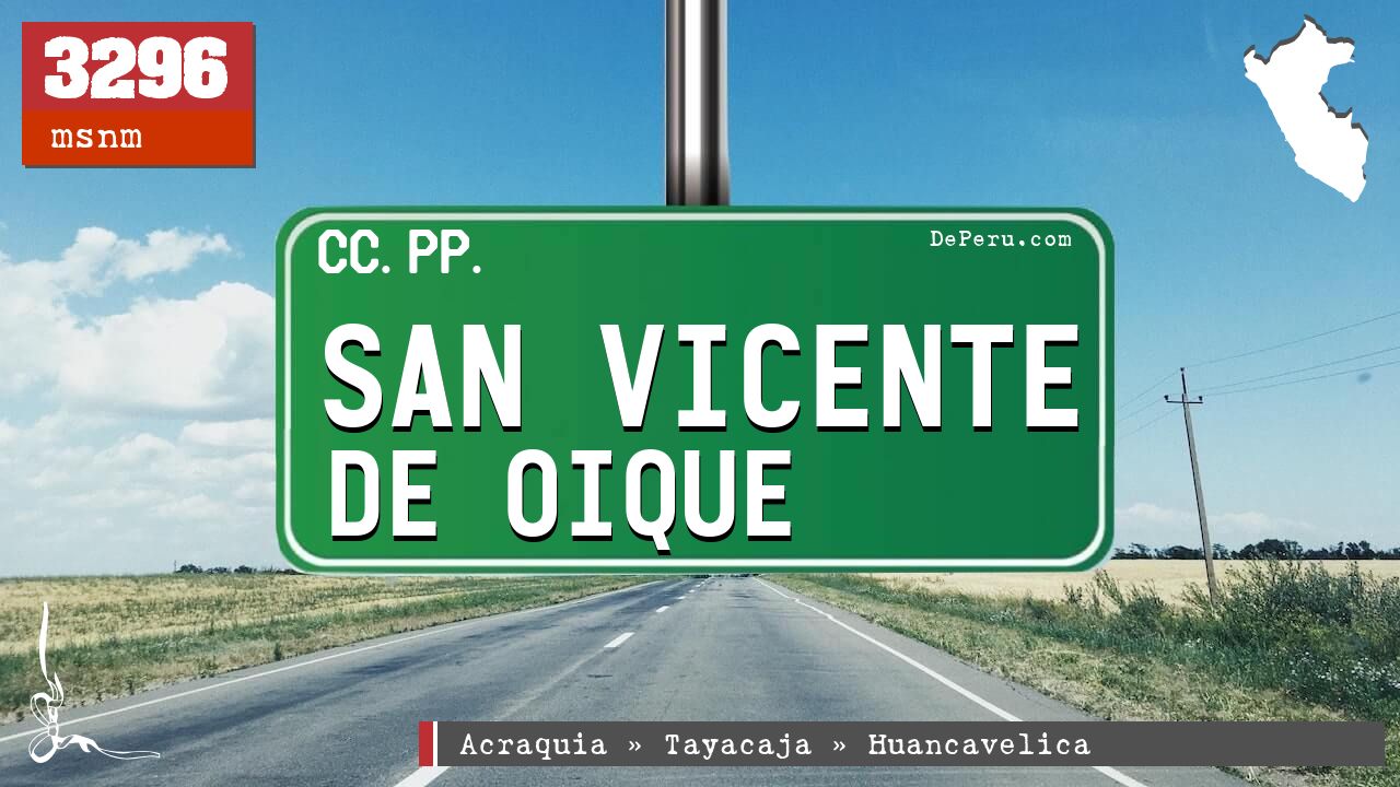 San Vicente de Oique
