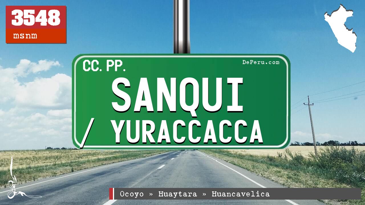 Sanqui / Yuraccacca