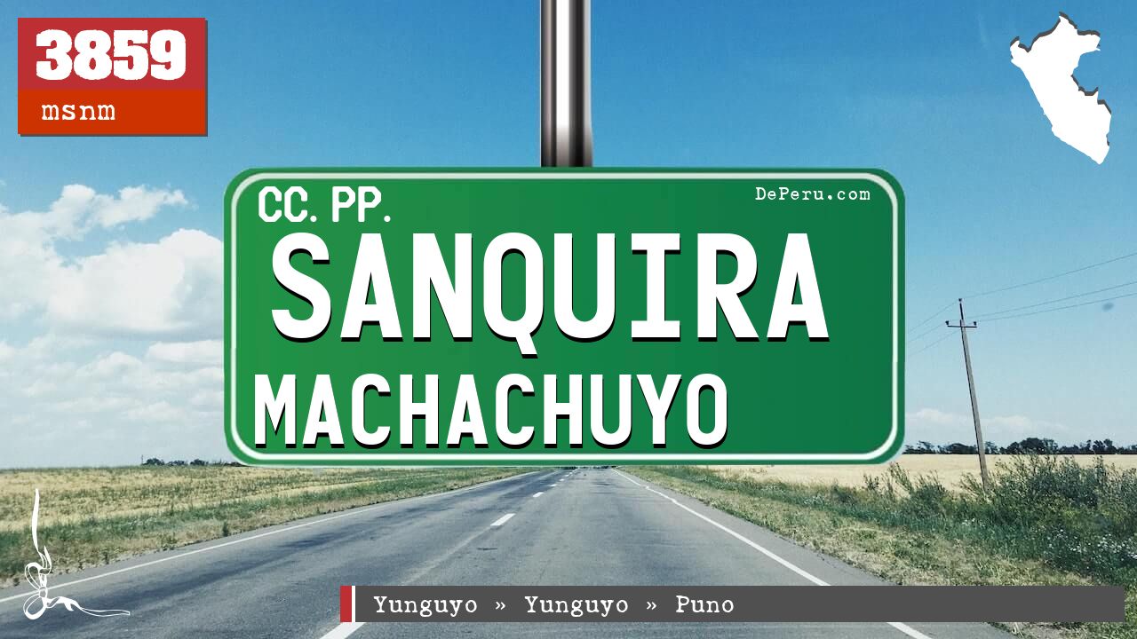 Sanquira Machachuyo