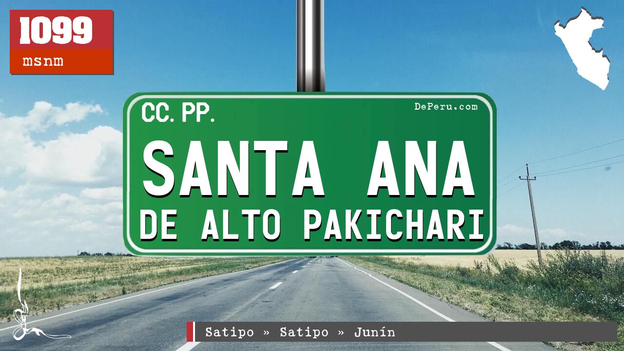 Santa Ana de Alto Pakichari