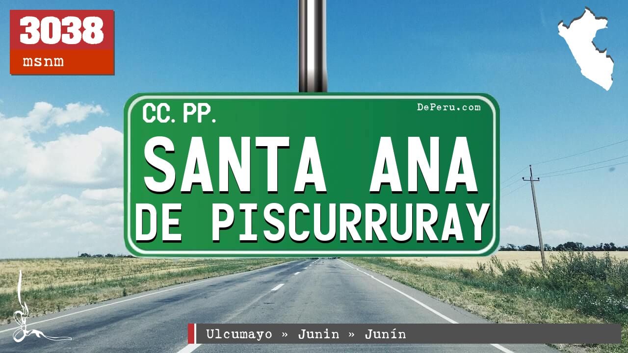 Santa Ana de Piscurruray