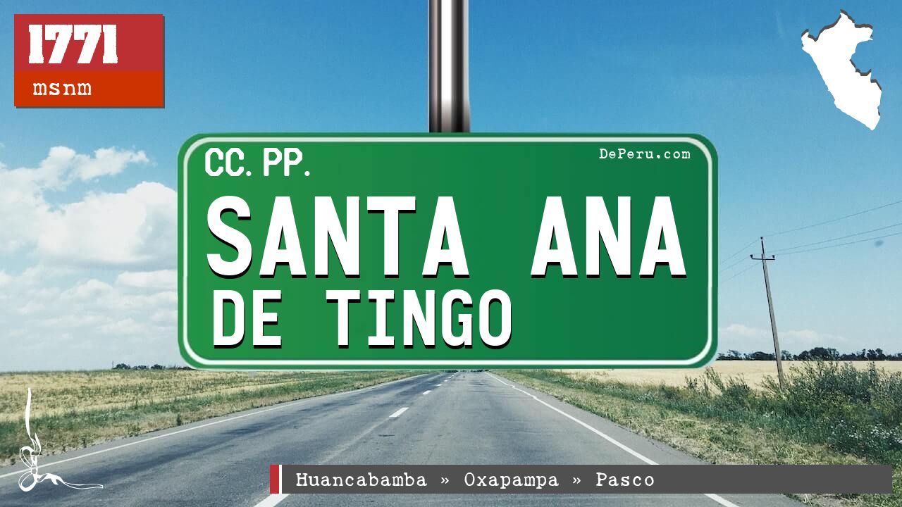 Santa Ana de Tingo