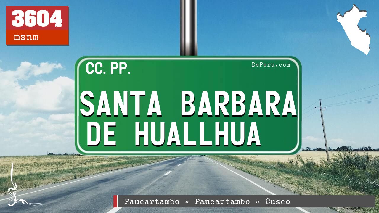 Santa Barbara de Huallhua