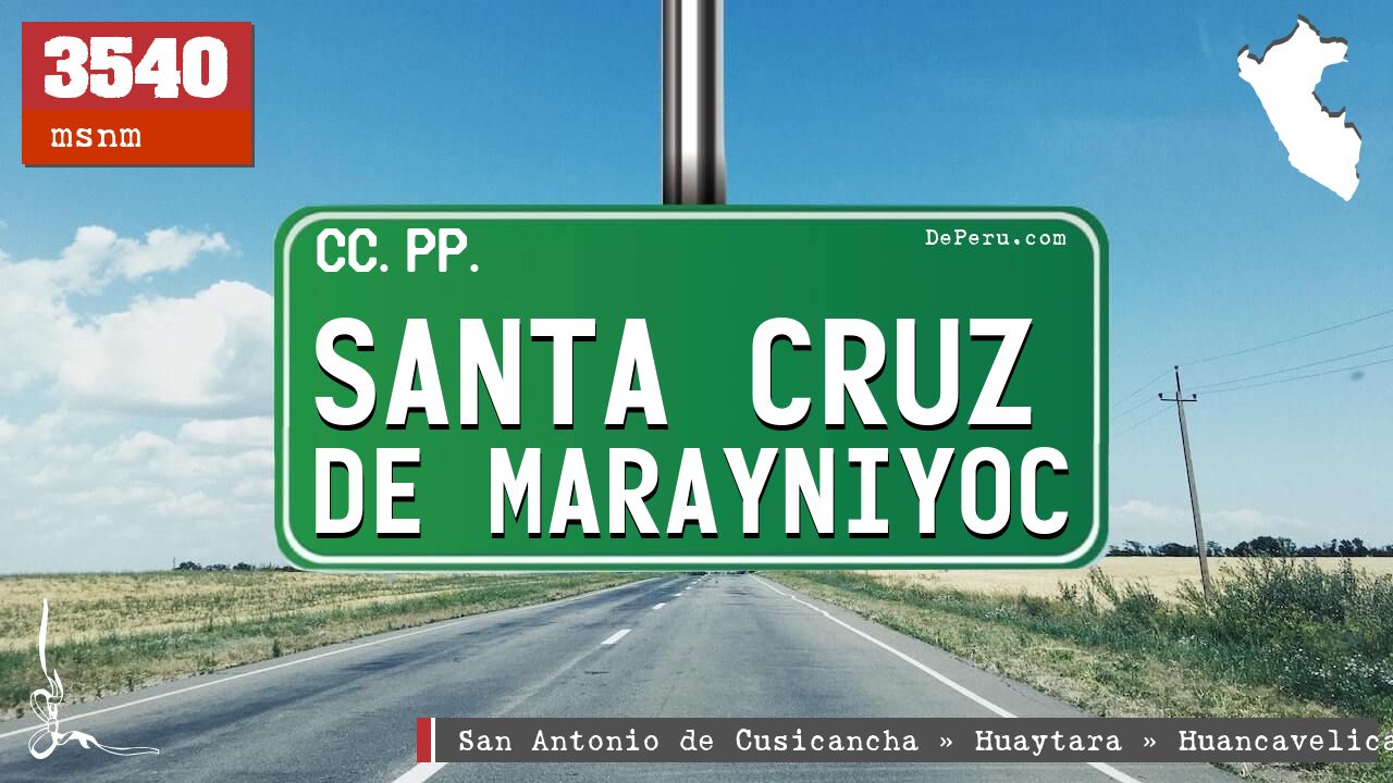 Santa Cruz de Marayniyoc