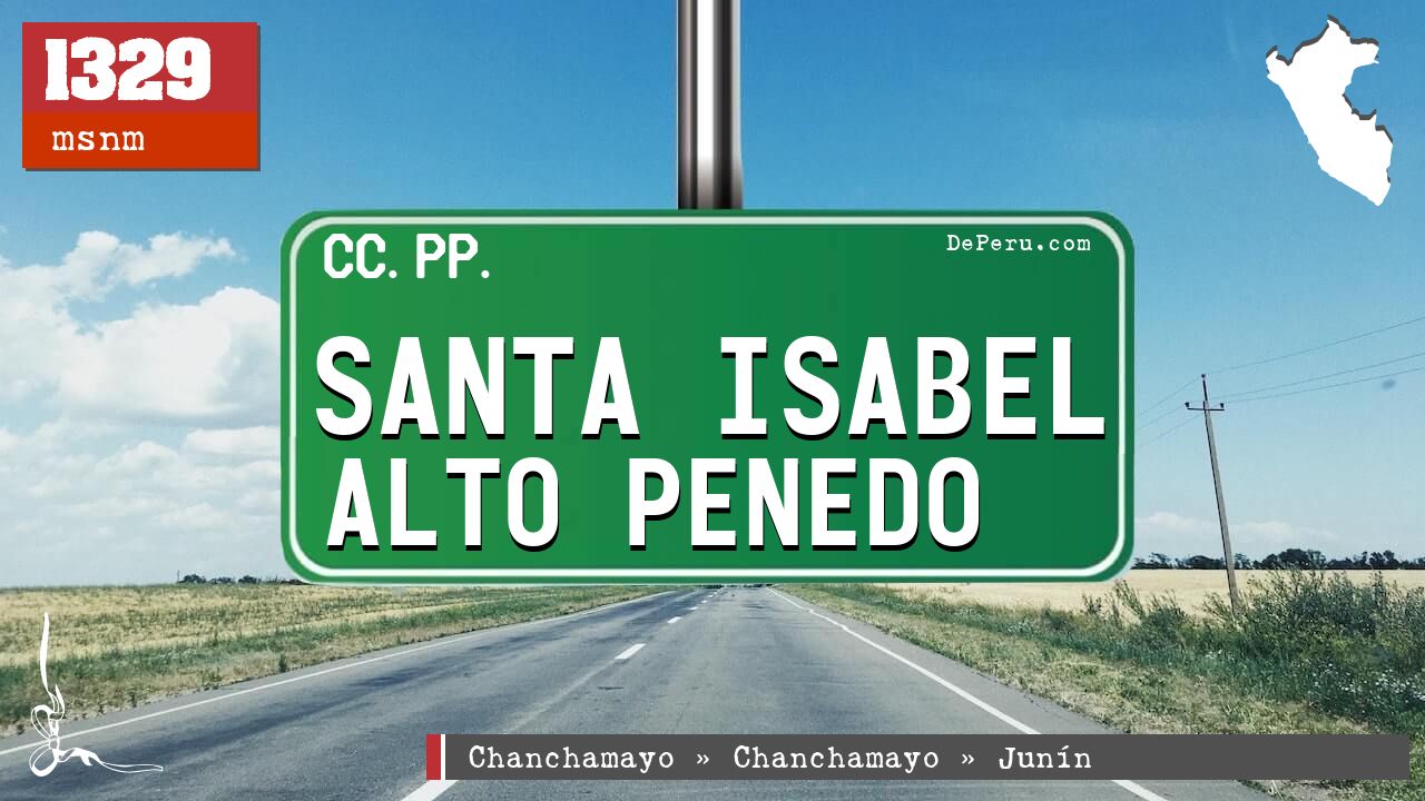 Santa Isabel Alto Penedo